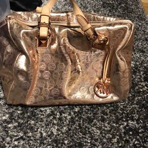 Michael kors gold bag